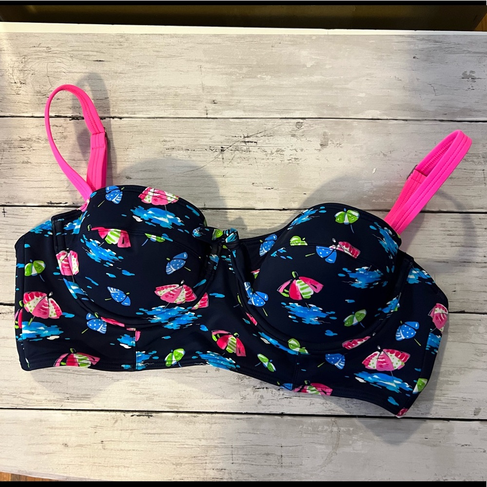 Never worn Retro vintage summer swim top